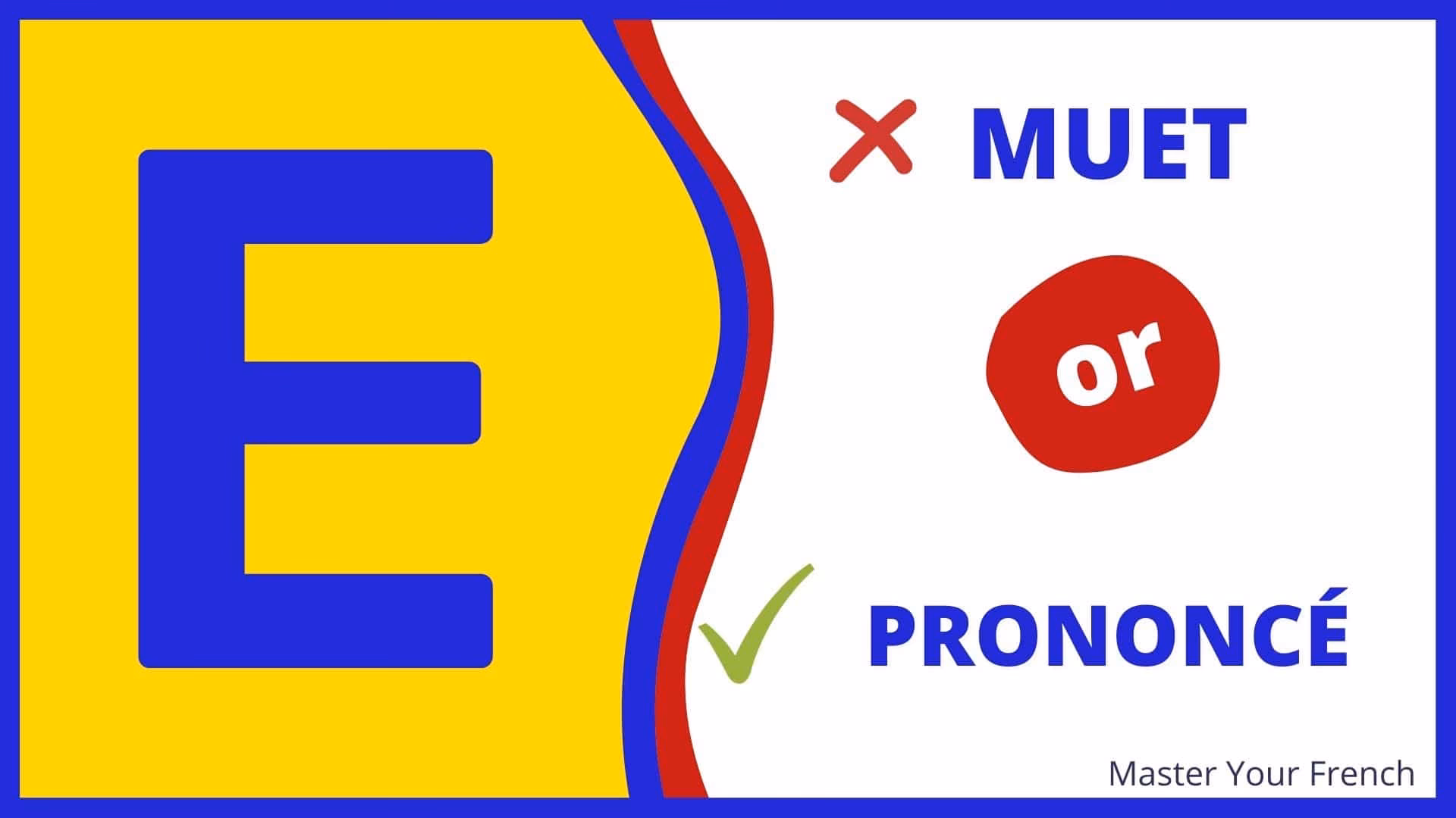 Comment écrire le e muet en français ?