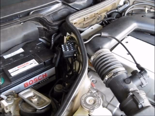 What does a 2005 Mercedes-Benz E320 check engine light mean?