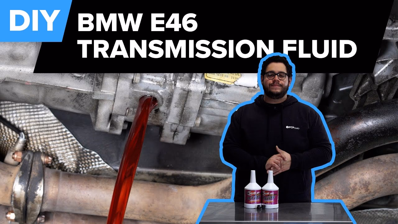 How much oil does the BMW E46 gearbox take?