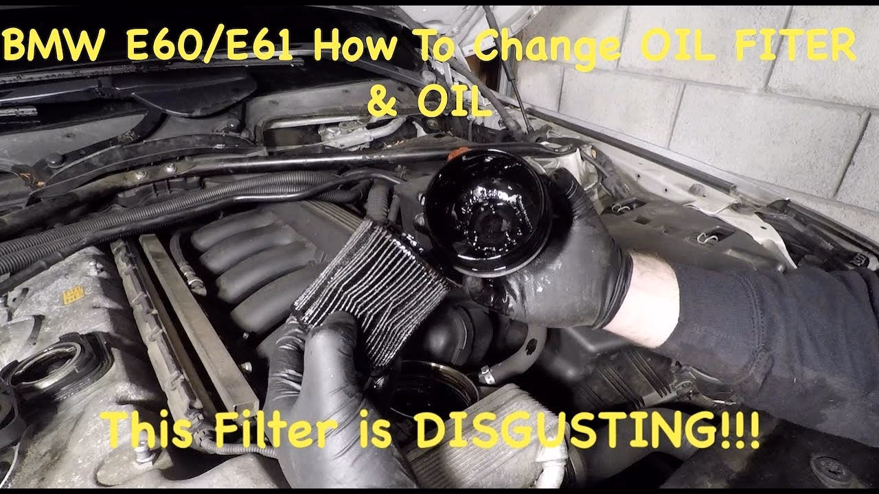 How do I change the fuel filter on my E90?