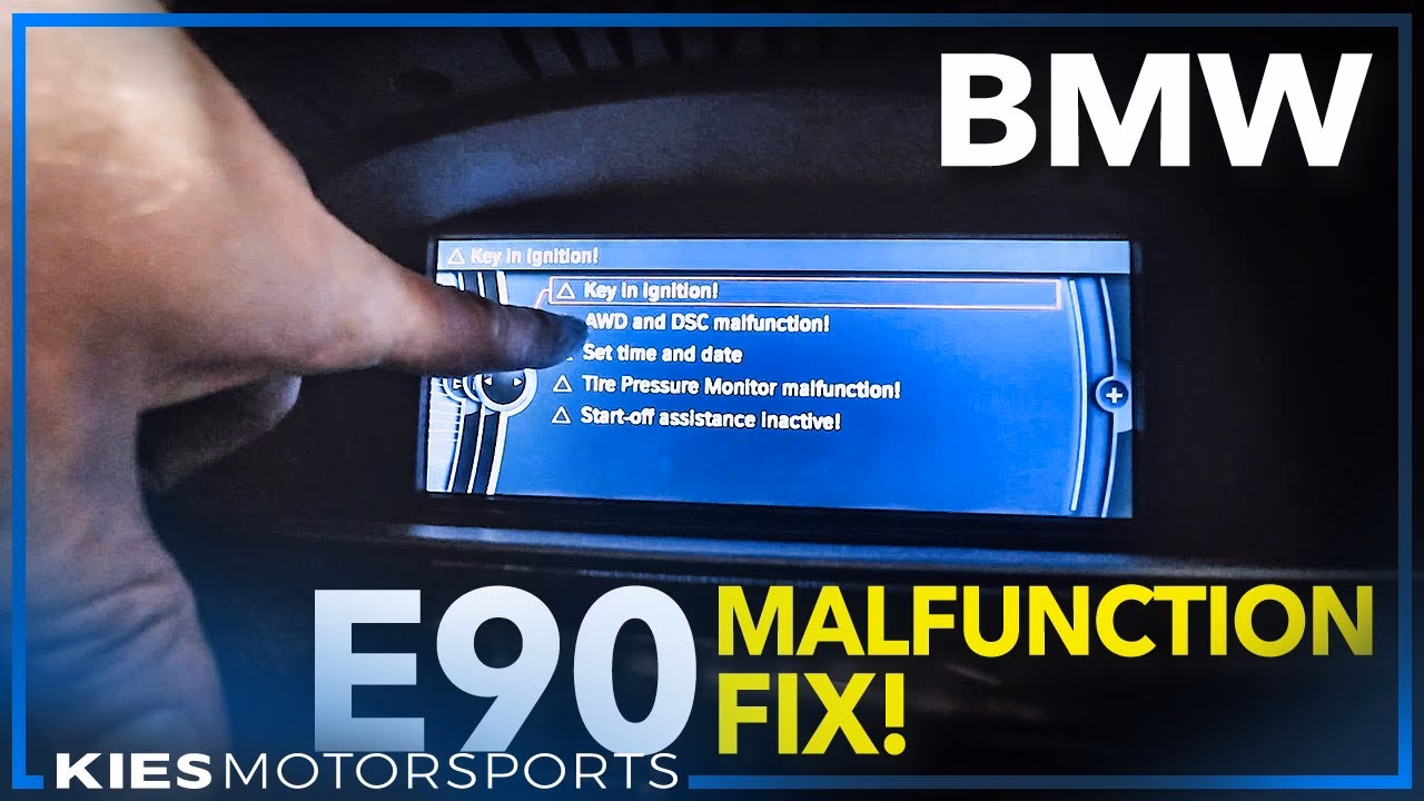 What's wrong with my BMW E90?