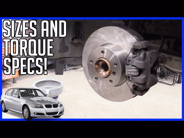 What kind of brakes does a 2005 BMW E90 320d have?