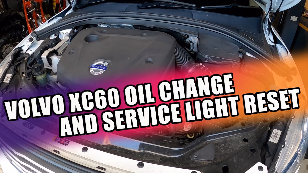 How do I change the oil in my 2014 Volvo XC60?