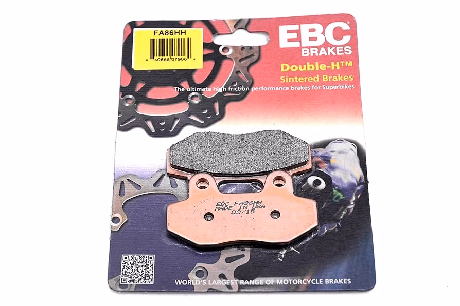 Do EBC brake pads dominate the motorcycle industry?