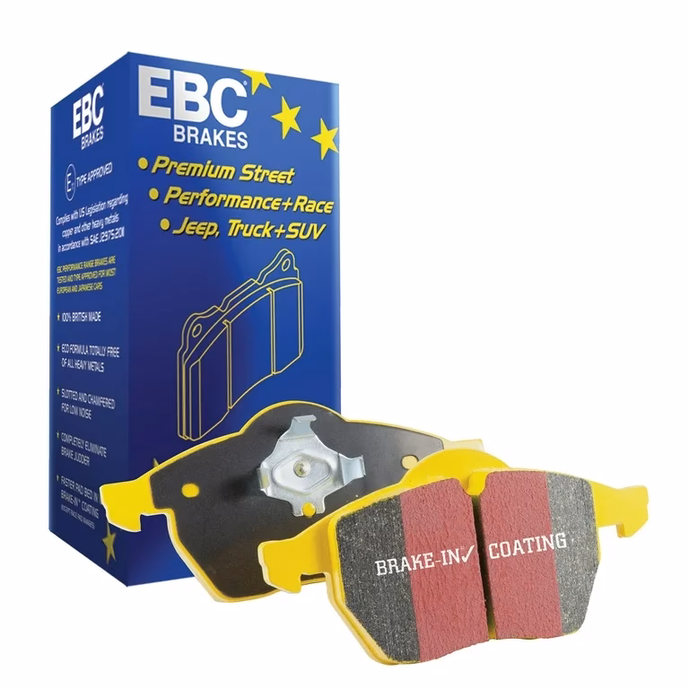 What is the difference between yellowstuff and EBC brakes?