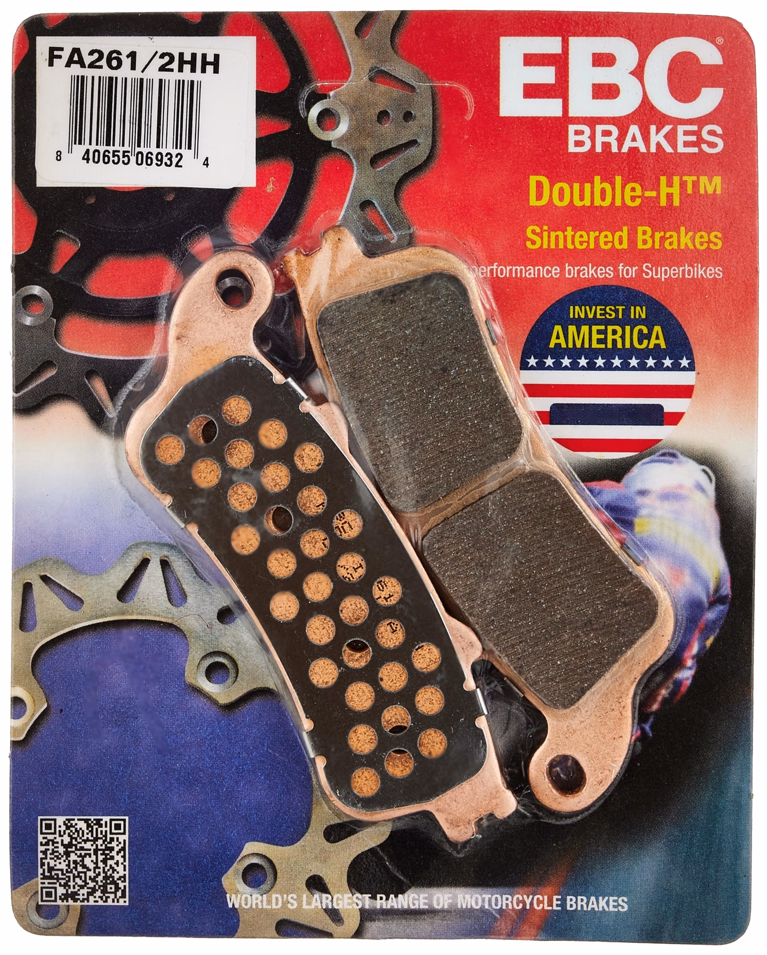 What are EBC Double H sintered brake pads?
