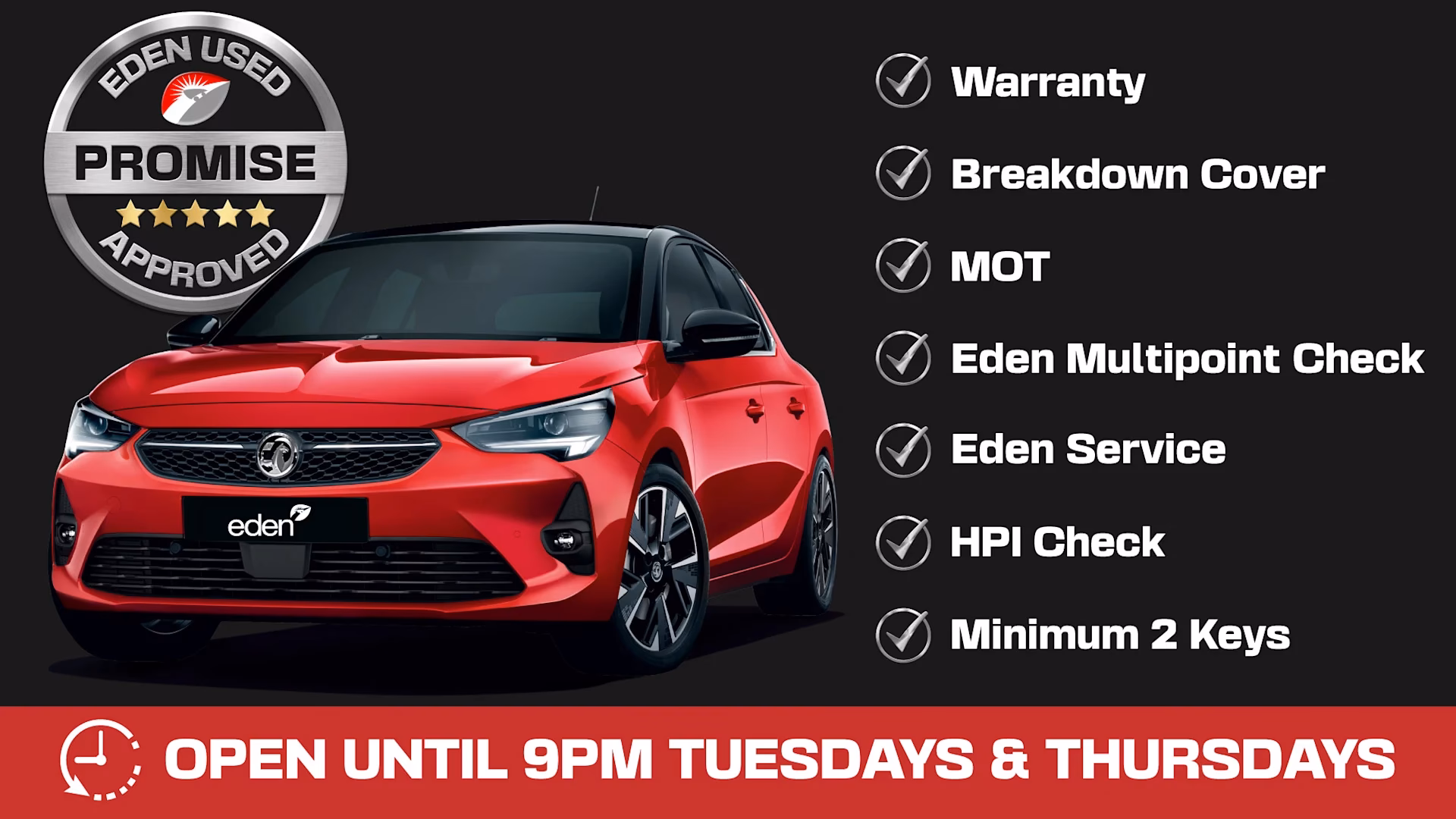 When do I pay Eden Bicester?