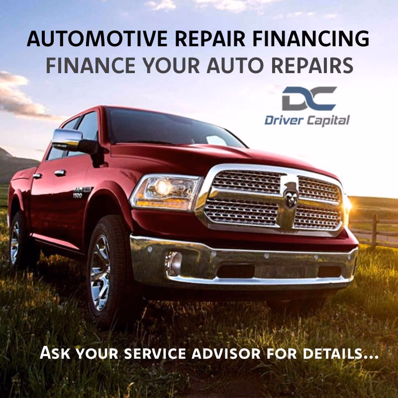 Can I finance auto repairs & services?