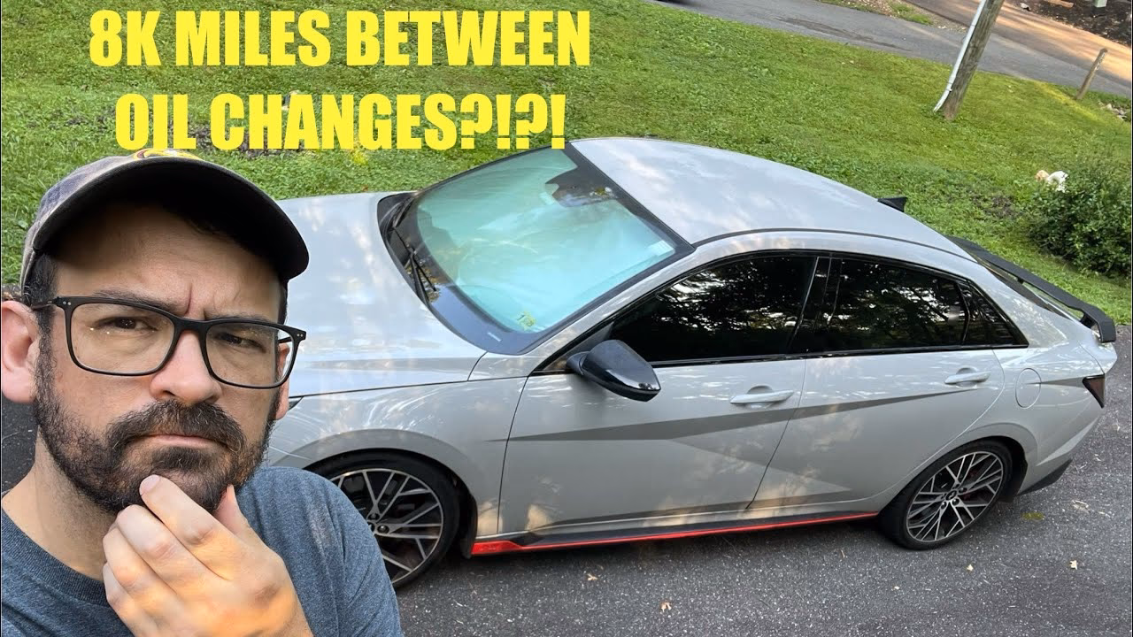 How much oil does a 2025 Hyundai Elantra N take?