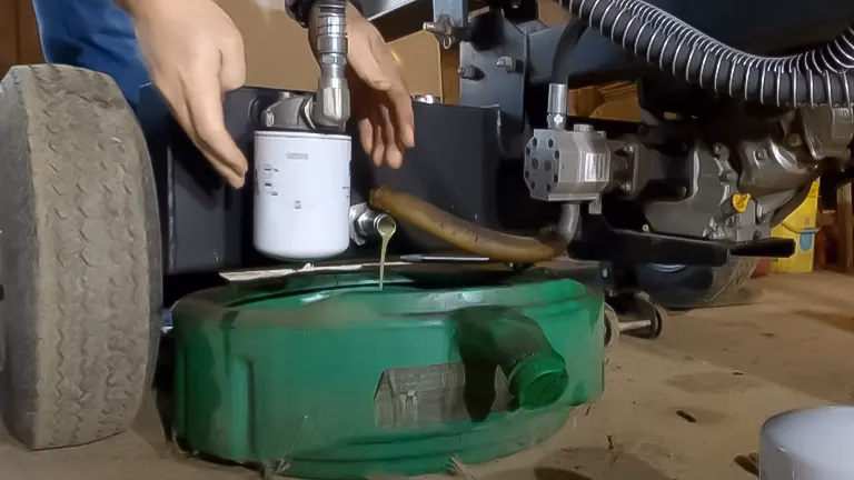 How much hydraulic fluid does an electric log splitter take?