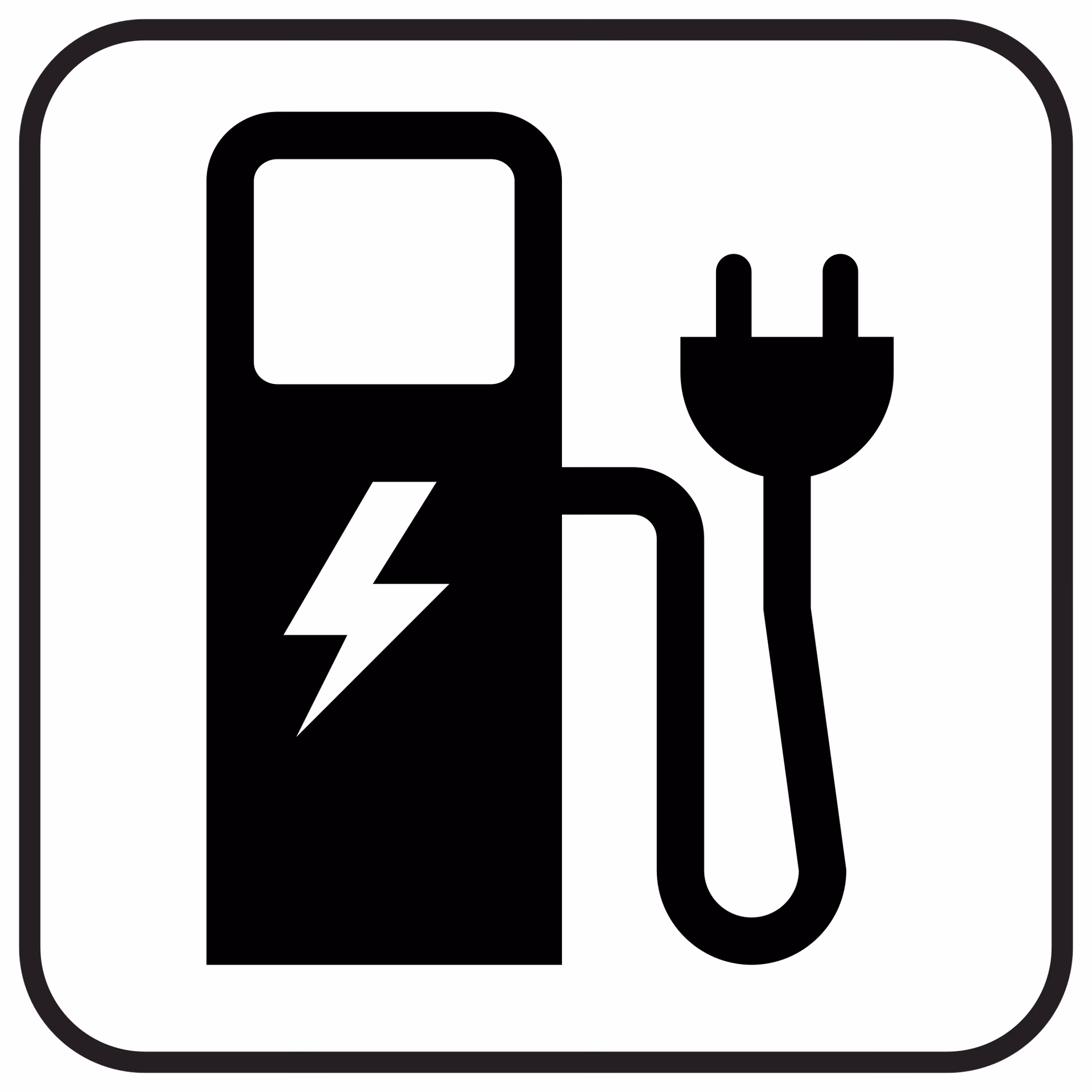 How many free electric car icons are there?