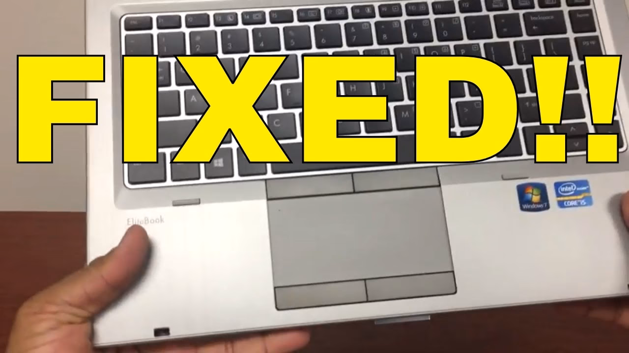 How do I Reset my HP laptop touchpad?