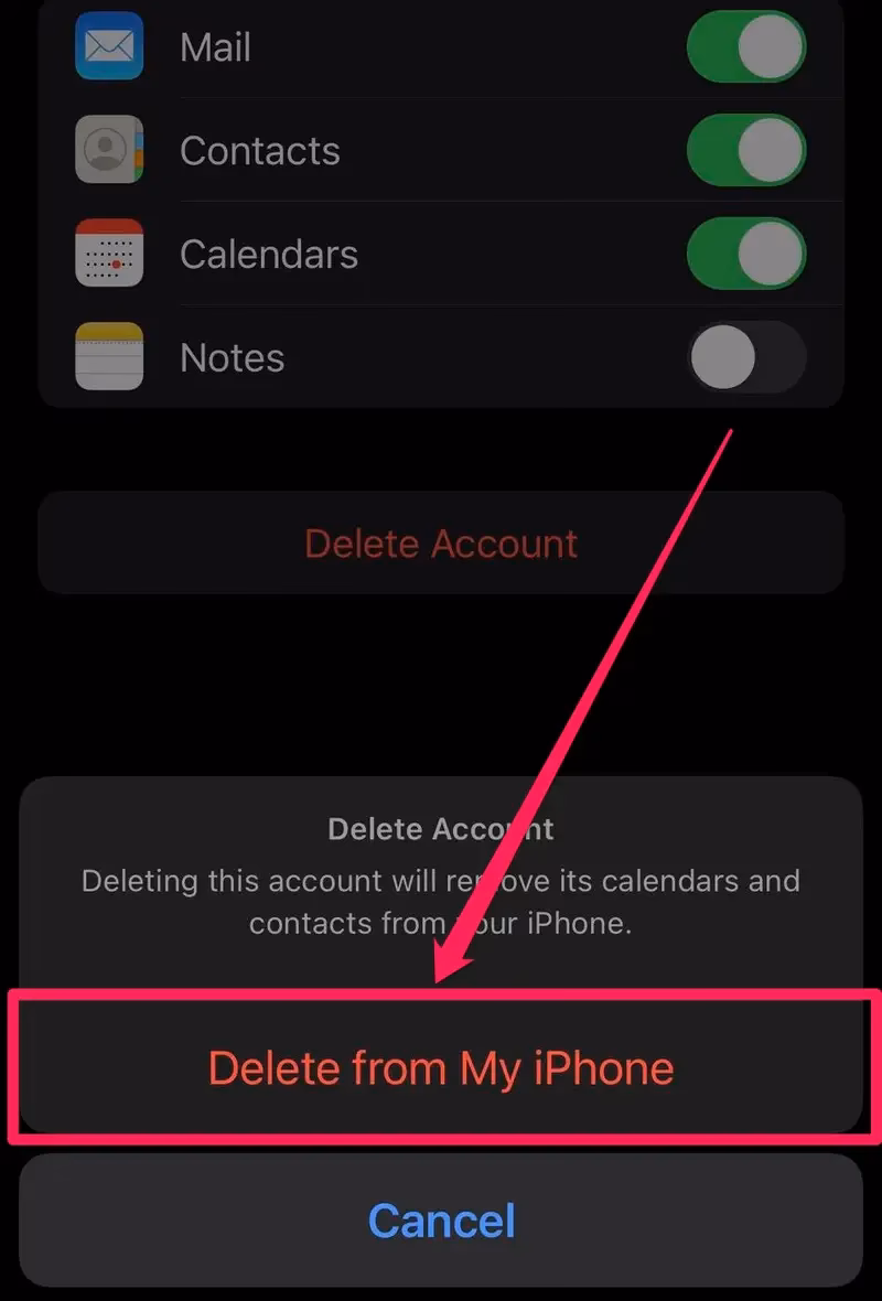 How do I fix email delivery problems on my iPhone?