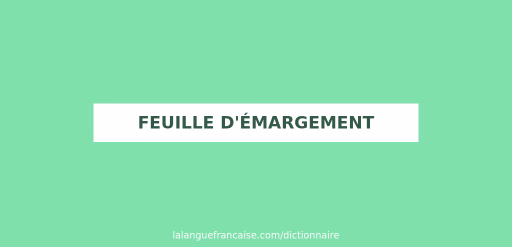 Quels sont les avantages des rimes de émargement ?