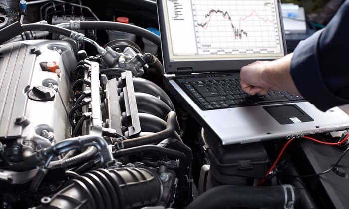 What is engine diagnostic test?