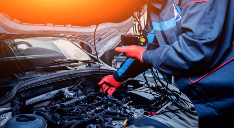 What is a car diagnostic test?