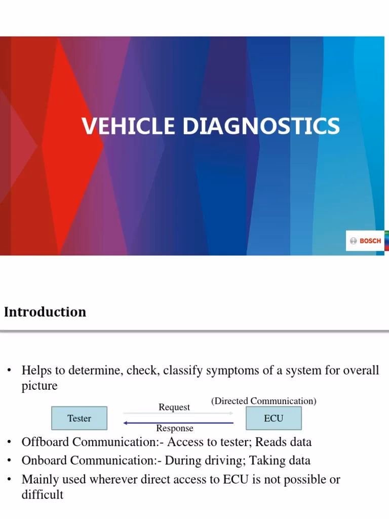 What is an engine diagnostic?