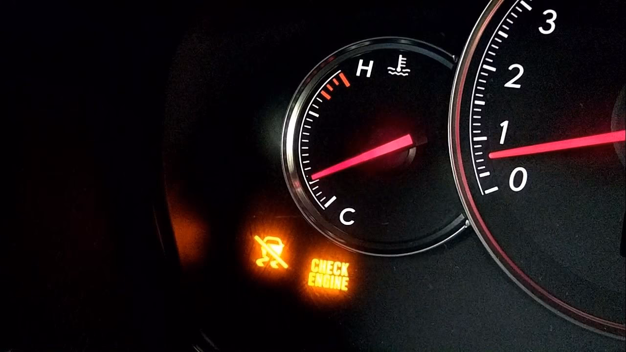 What happens if you ignore the Check Engine light and traction control?