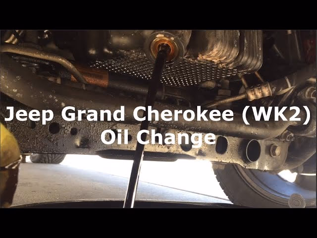 How to change oil & oil filter in 2012 Jeep Grand Cherokee?