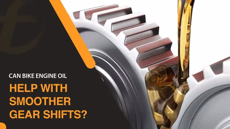 What happens if oil is low in a motorcycle?