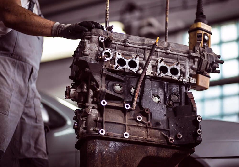 What is engine rebuilding?