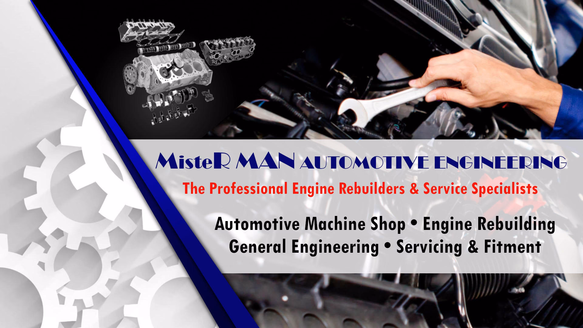 What services does R & B Motor Engineering (Pty) offer?