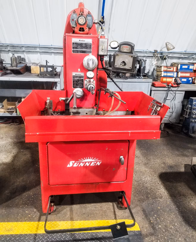 What used machines are available for engine rebuilding & automotive industry?