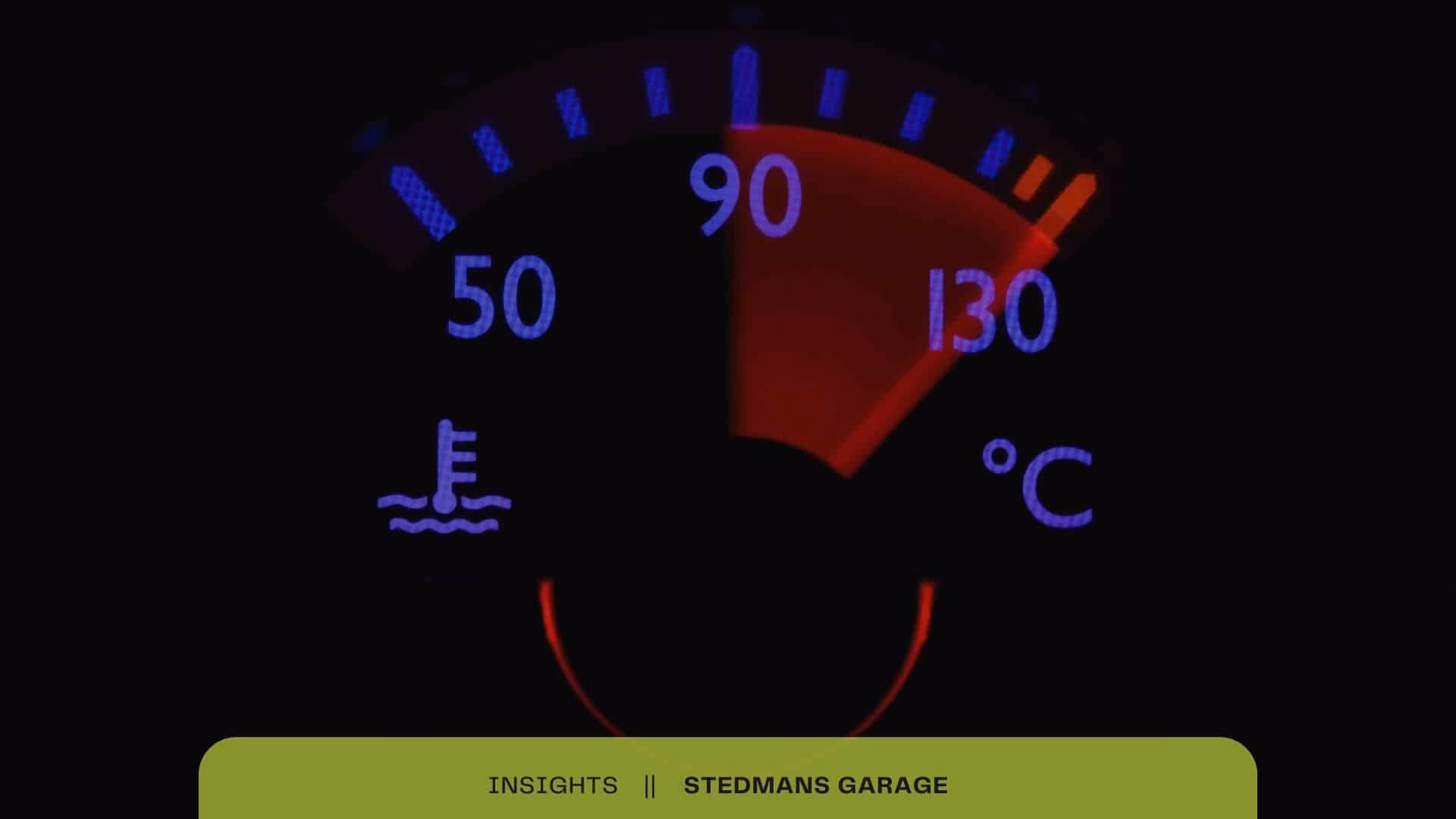 Why is my engine running a high temperature?