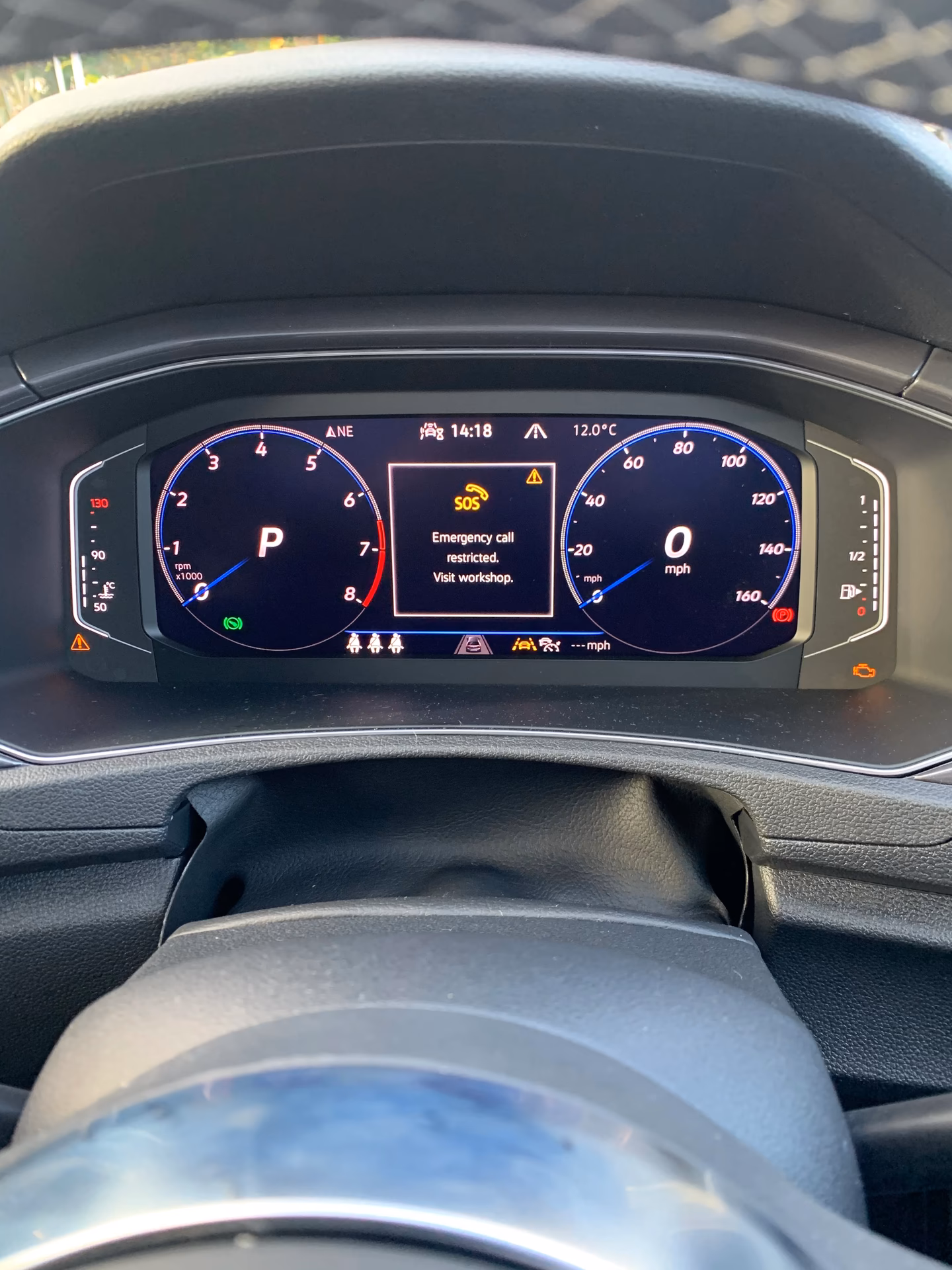 Is there a recall on a VW SOS system?