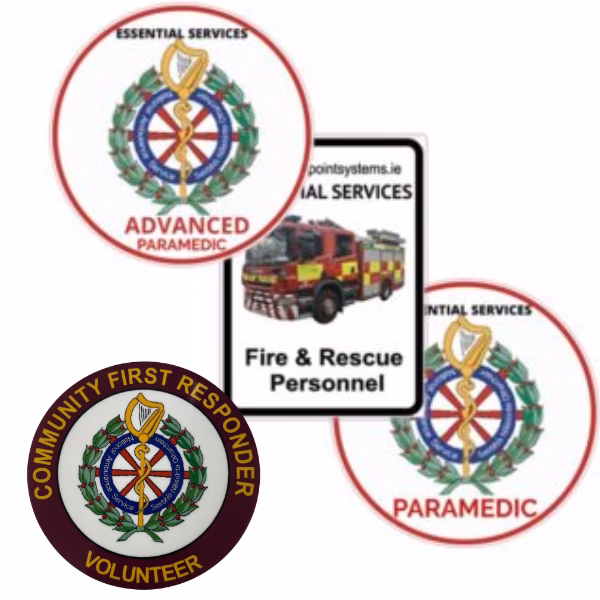 What are custom printed car window stickers?