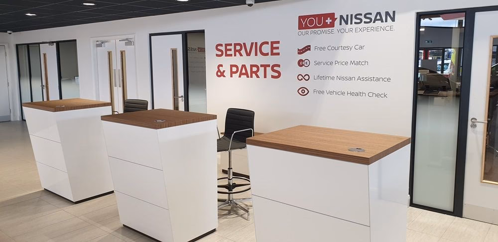 Where is Evans Halshaw Middlesbrough Nissan authorized repairer & used car centre?