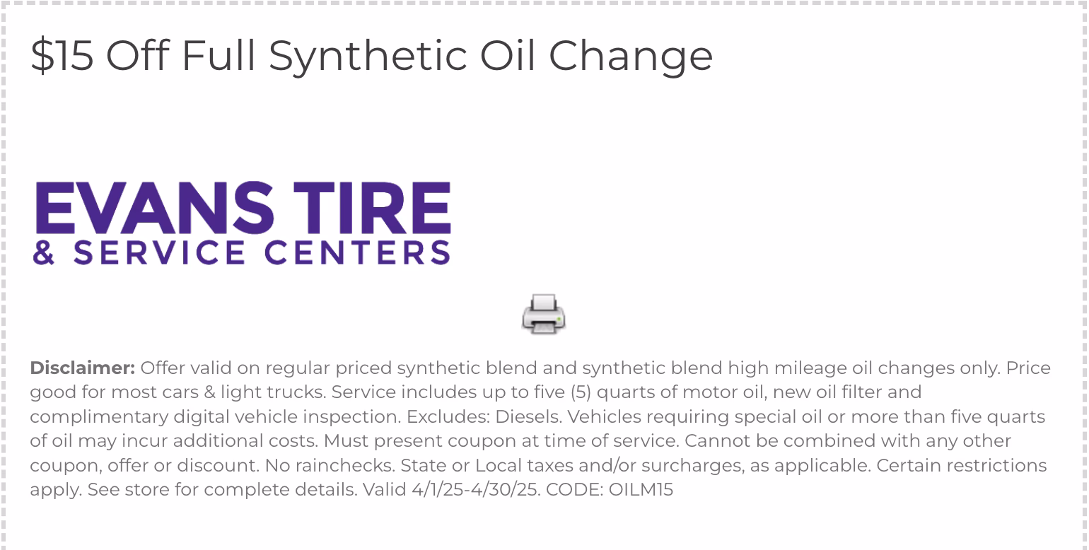 Does Evans tire offer rebates?