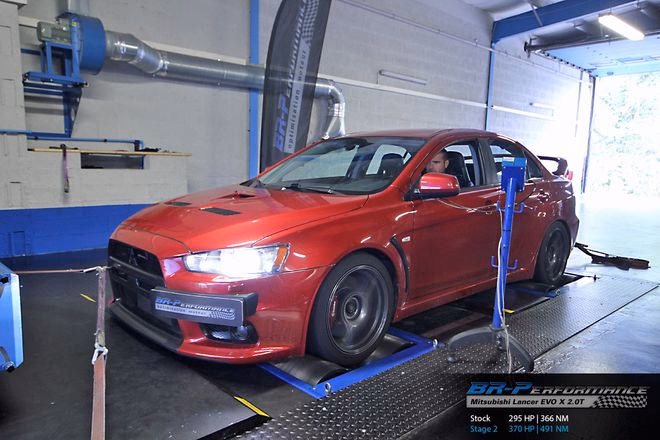What is a Mitsubishi Evo X 295 custom remap?