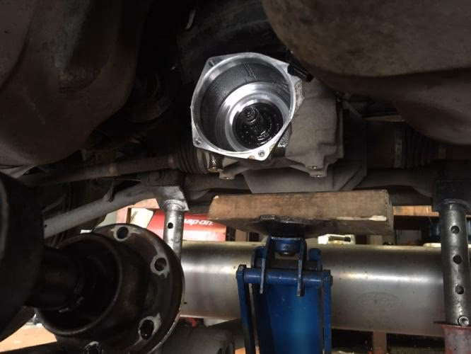 How long does it take to clean Haldex oil & filter?