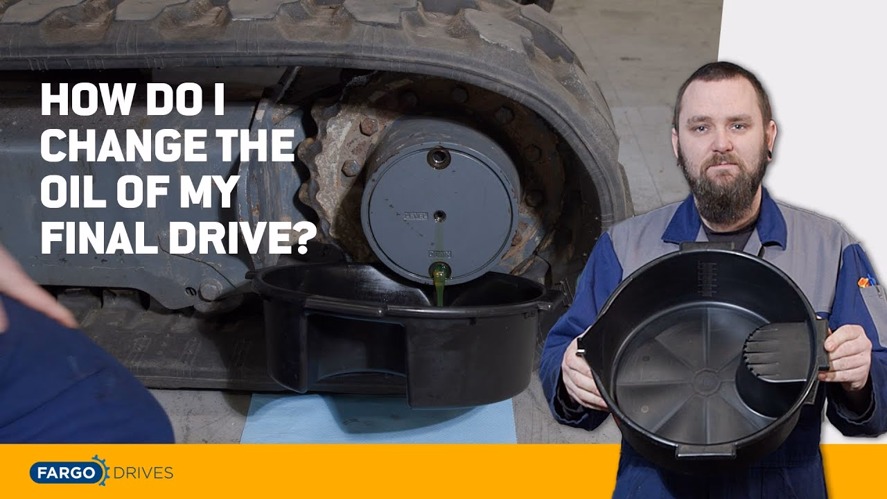 How long do final drives last on an excavator?