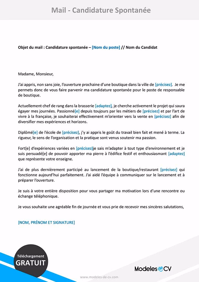 Comment signer un mail de candidature ?