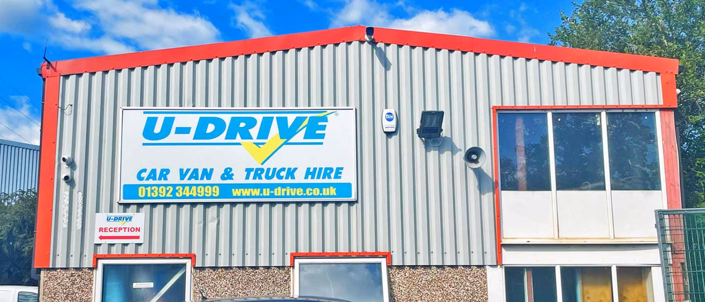 How do I book a self-drive car rental in Exeter?