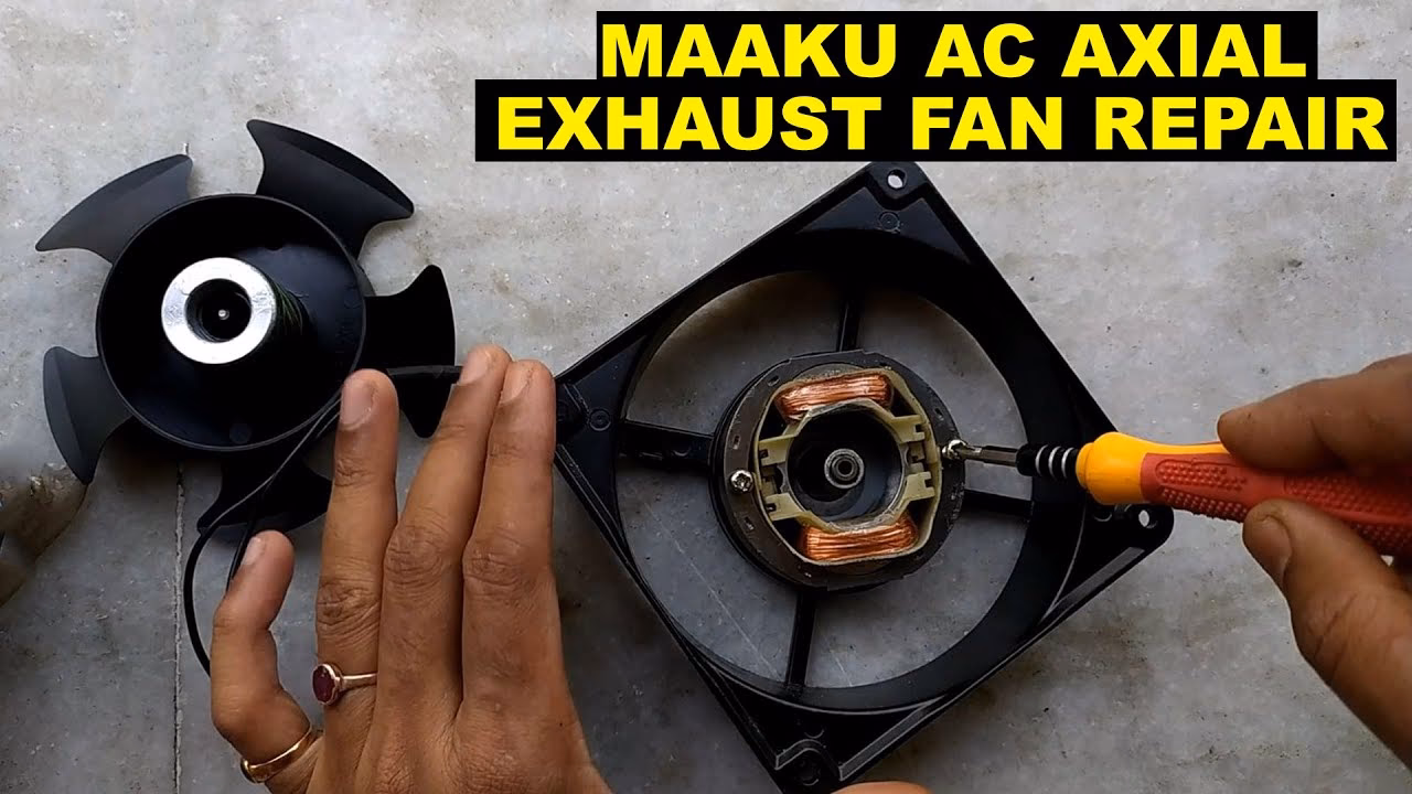 How do I install a specialized extraction fan?