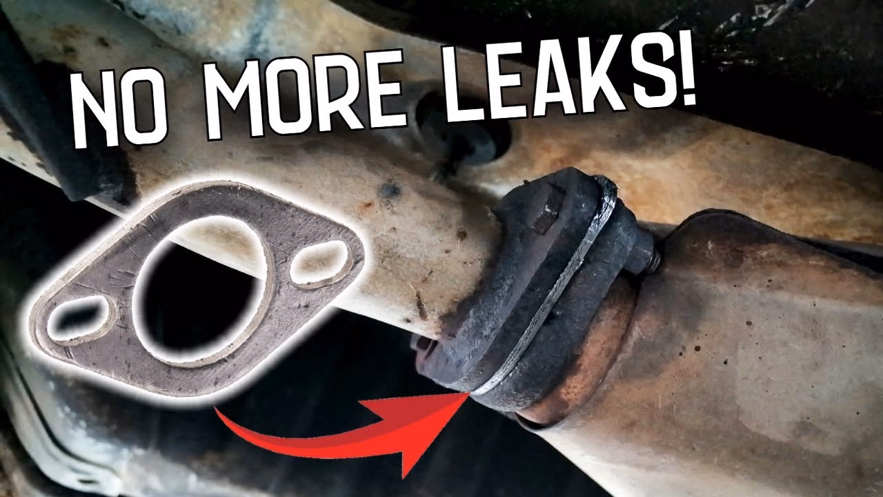 How do you fix an exhaust manifold leak?