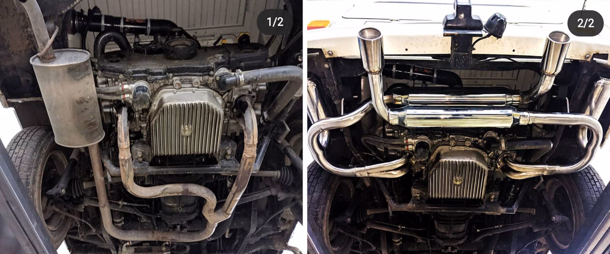 Where is the exhaust & Auto Centre in Hastings?