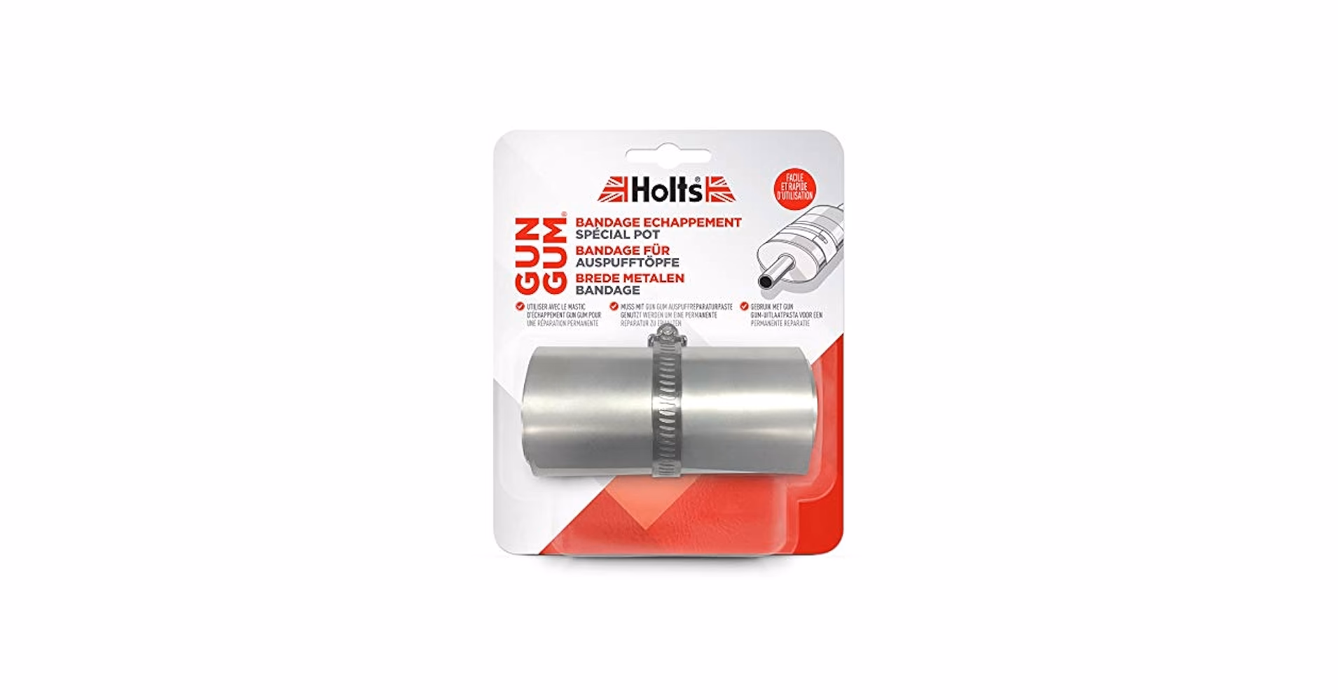 Can Holts gun gum repair holes?