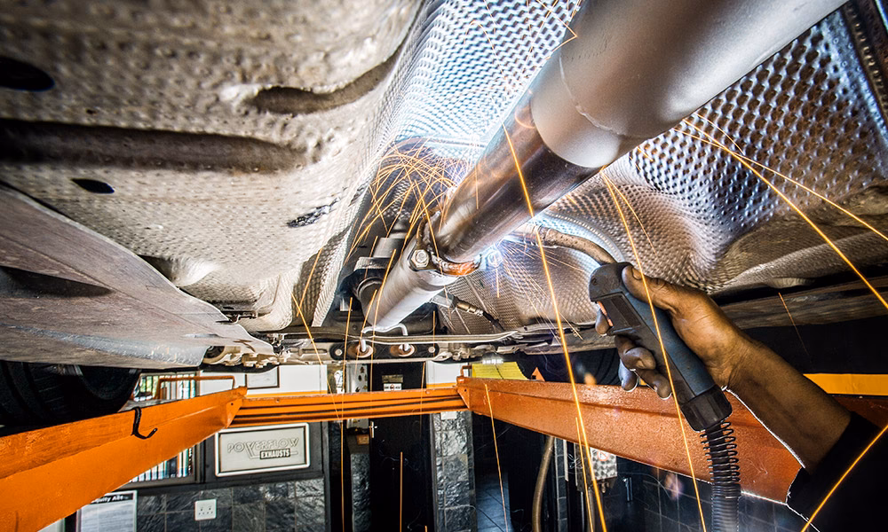 Where can I find a Powerflow exhaust repair shop in Pinetown?