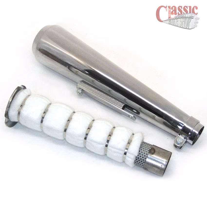 Do you repack or resleeve a motorcycle exhaust?