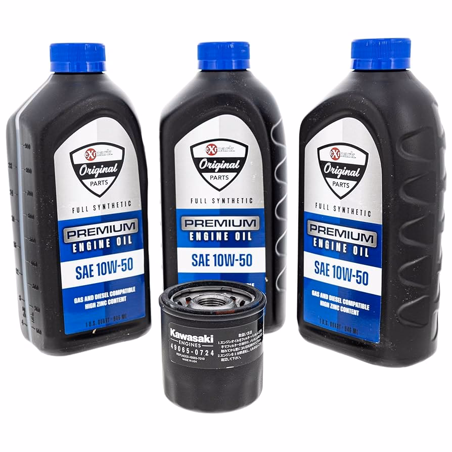 How much oil does a ExMark mower take?