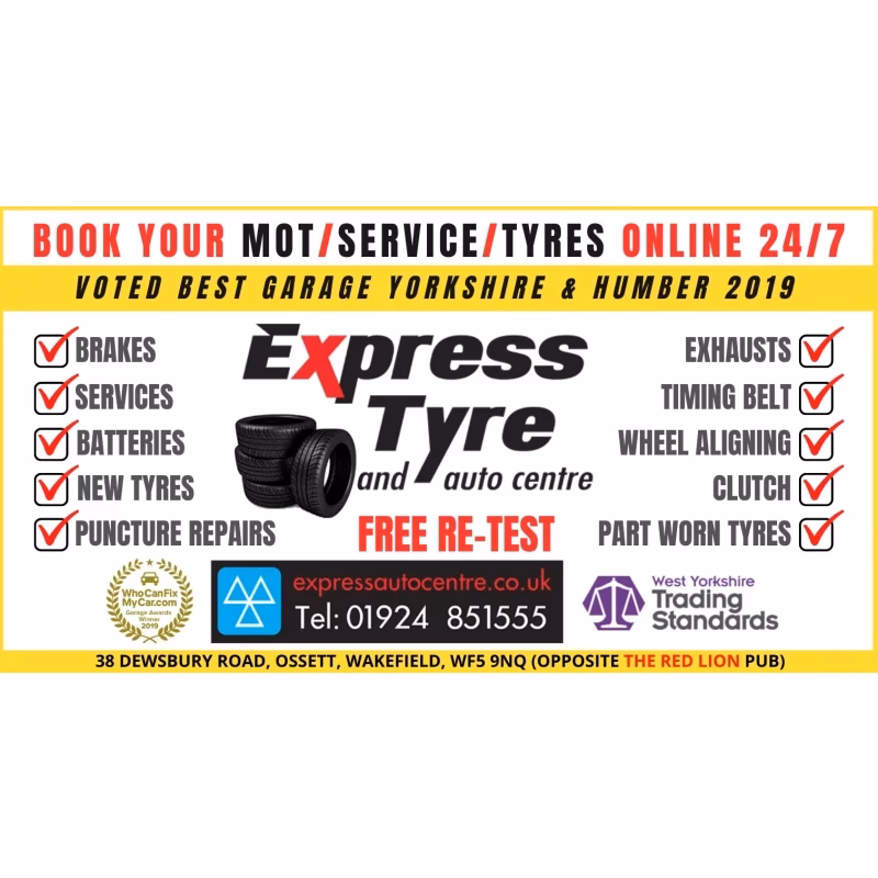 How much does a tyre Express Mot cost?
