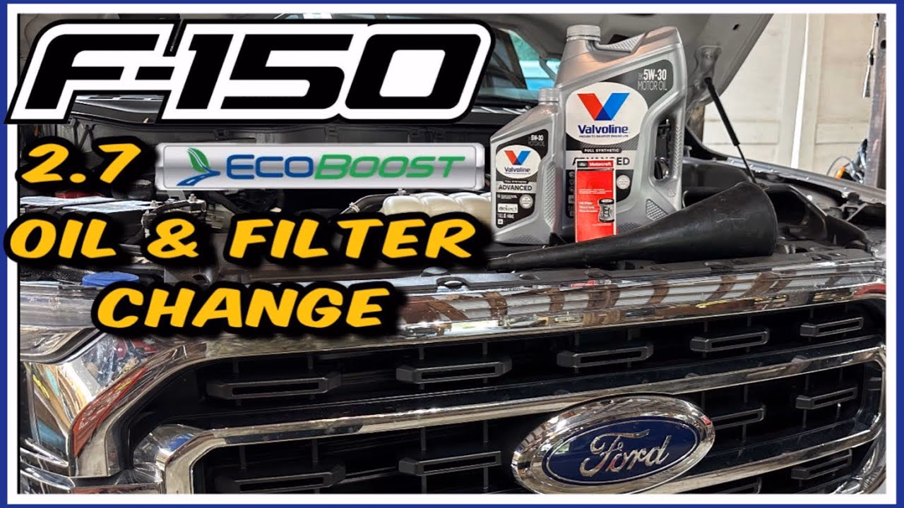 How often should a Ford F150 oil filter be changed?
