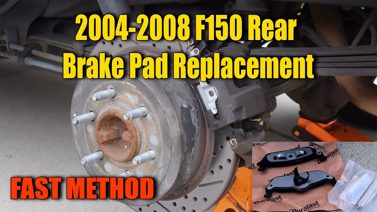 How do you replace rear brake pads?