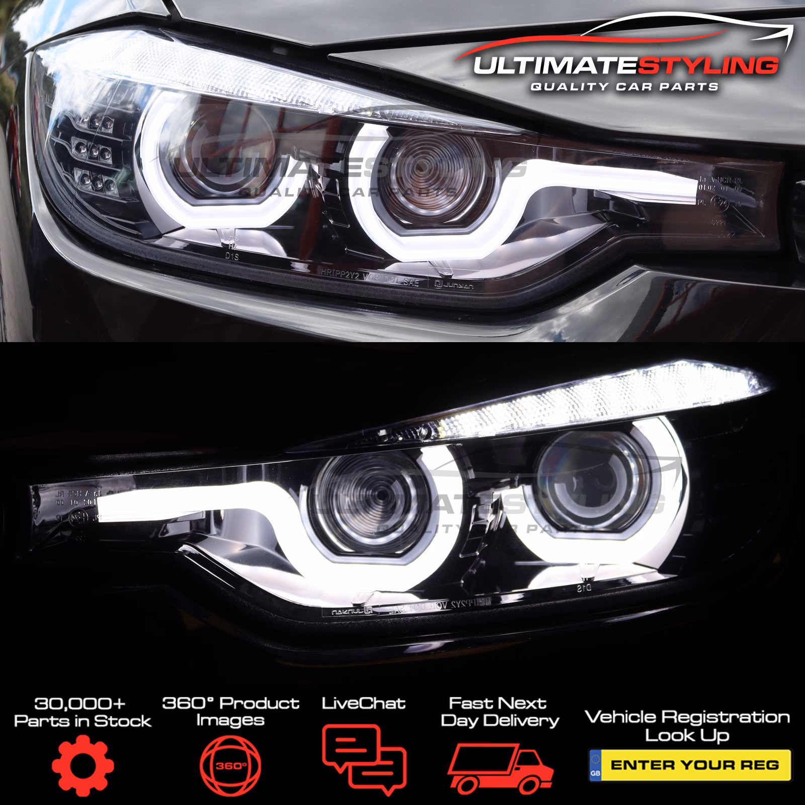 Do xenon adaptive lights work on F30 3 series?