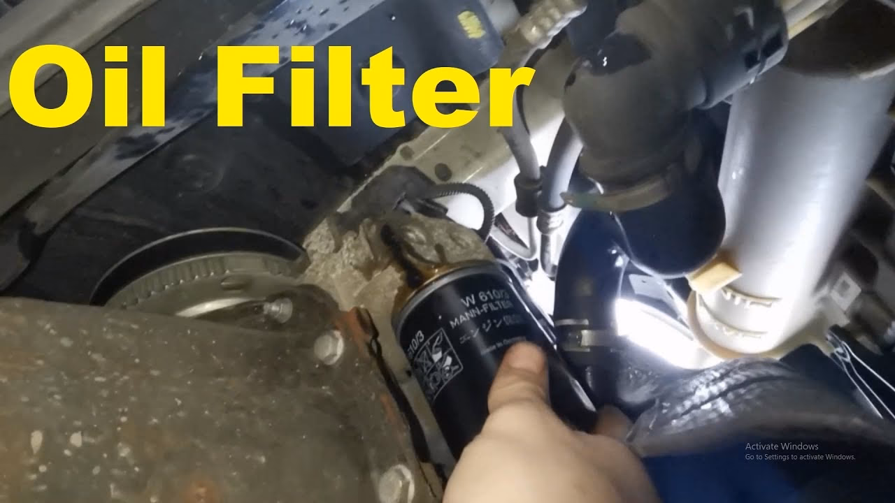 How do you change engine oil on a Fiat 500?