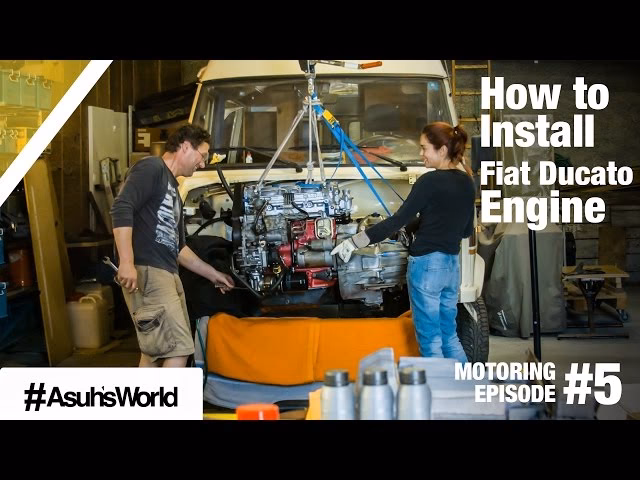 Do reconditioned Fiat Ducato engines have a warranty?